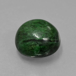 Maw-sit-sit Verde naturale da 8.24 ct, Taglio rotondo, Opaco