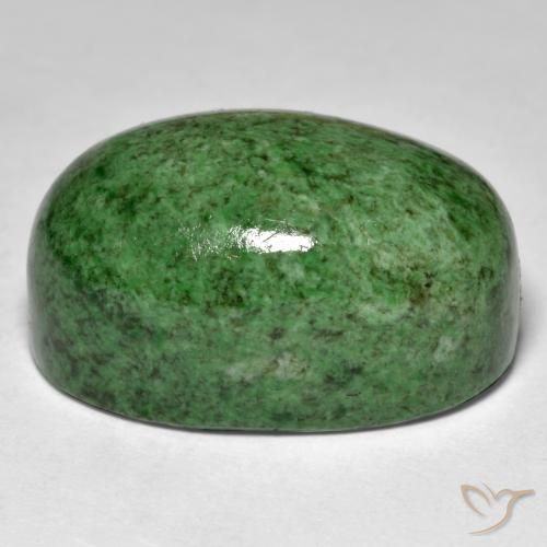Maw-Sit-Sit Verde lime naturale da 30.49 ct, Ovale, Opaco