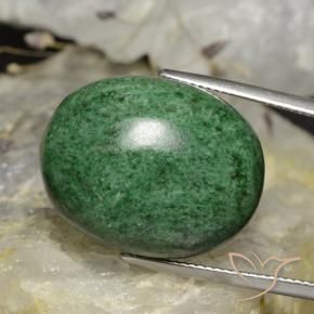 Maw-Sit-Sit Verde scuro naturale da 42.08 ct, Ovale, Opaco