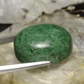 Maw-Sit-Sit Verde scuro naturale da 42.08 ct, Ovale, Opaco