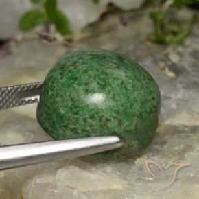 Maw-Sit-Sit Verde Pino naturale da 25.08 ct, Rotondo, Opaco