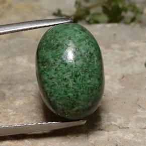 Maw-sit-sit Verde naturale da 22.98 ct, Taglio ovale, Opaco