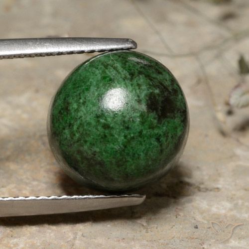8.65ct Naturale Verde scuro Maw-sit-sit, Rotondo, Opaco