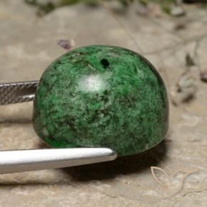 Maw-Sit-Sit Verde scuro naturale da 21.53 ct, Ovale, Opaco