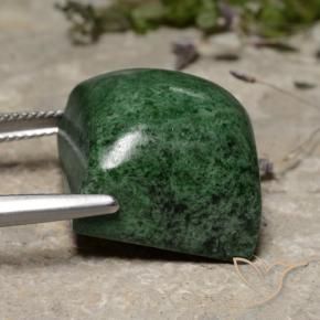 Maw-Sit-Sit Verde scuro naturale da 40.19 ct, Quadrato, Opaco