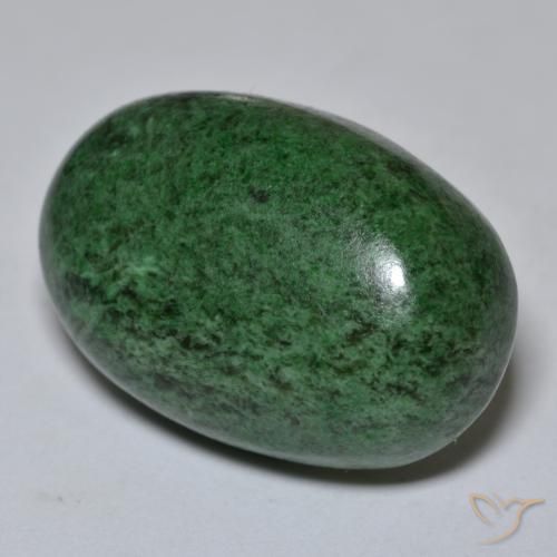 Maw-Sit-Sit Verde scuro naturale da 40.52 ct, Ovale, Opaco