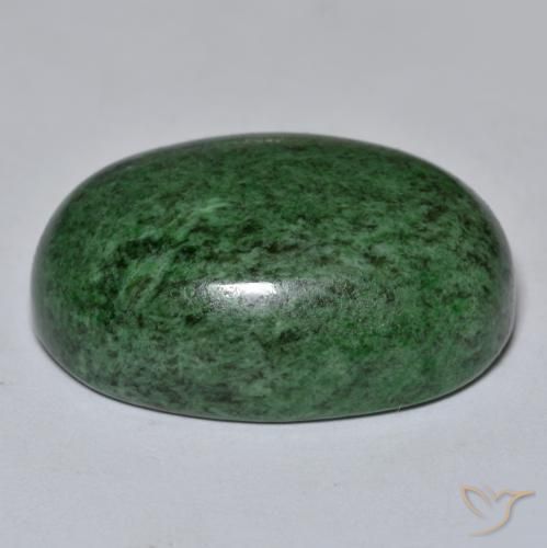 Maw-Sit-Sit Verde scuro naturale da 40.52 ct, Ovale, Opaco