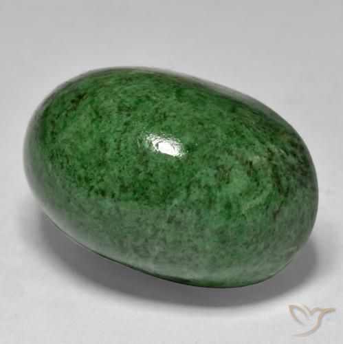 Maw-Sit-Sit Verde Pino naturale da 33.52 ct, Ovale, Opaco