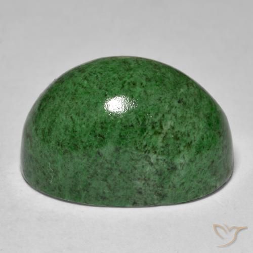 Maw-Sit-Sit Verde Pino naturale da 33.52 ct, Ovale, Opaco