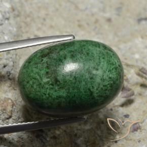 Maw-Sit-Sit Verde scuro naturale da 28.65 ct, Ovale, Opaco