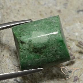 Maw-Sit-Sit Verde medio naturale da 18.97 ct, Taglio a baguette, Opaco