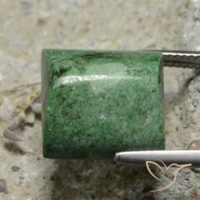Maw-Sit-Sit Verde medio naturale da 18.97 ct, Taglio a baguette, Opaco