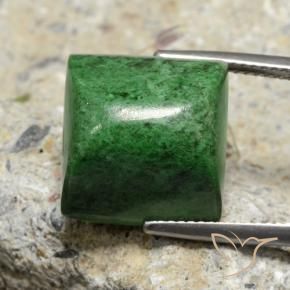 Maw-Sit-Sit Verde scuro naturale da 23.44 ct, Quadrato, Opaco
