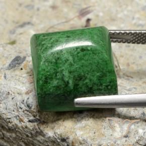 Maw-Sit-Sit Verde scuro naturale da 23.44 ct, Quadrato, Opaco