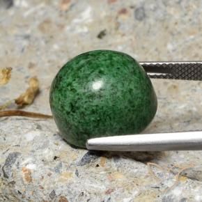 Maw-Sit-Sit Verde scuro naturale da 18.17 ct, Rotondo, Opaco