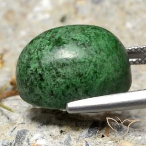 Maw-Sit-Sit Verde medio naturale da 18.43 ct, Ovale, Opaco