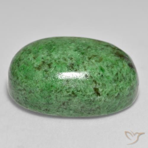 Maw-Sit-Sit Verde scuro naturale da 33.92 ct, Ovale, Opaco