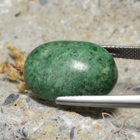 Maw-Sit-Sit Verde medio naturale da 18.63 ct, Ovale, Opaco
