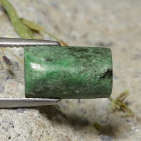 Maw-sit-sit Verde naturale da 4.70 ct, Taglio a baguette, Opaco