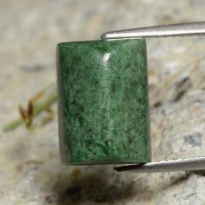 Maw-sit-sit Verde naturale da 7.12 ct, Taglio a baguette, Opaco