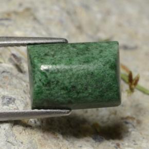 Maw-sit-sit Verde naturale da 7.12 ct, Taglio a baguette, Opaco
