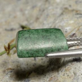 Maw-sit-sit Verde naturale da 7.12 ct, Taglio a baguette, Opaco
