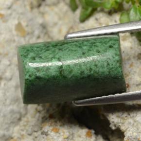 Maw-sit-sit naturale verde da 6,52 ct, baguette, opaco