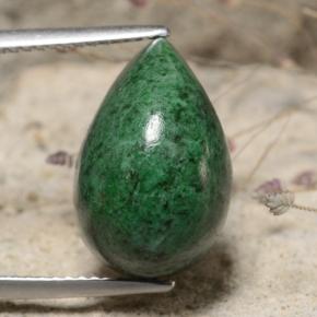 Maw-sit-sit Verde naturale da 11.72 ct, Forma a pera, Opaco