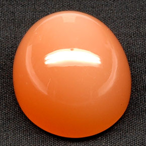 Pietra di luna naturale arancione da 81,53 ct, trasparente, trasparente/traslucido
