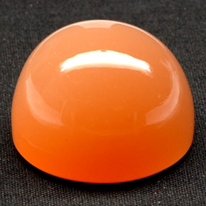 Pietra di luna naturale arancione da 81,53 ct, trasparente, trasparente/traslucido