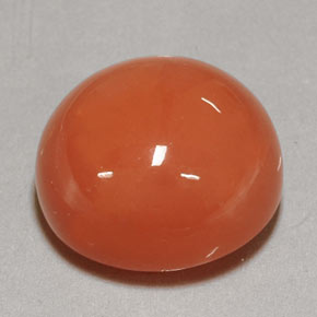 Pietra di luna naturale arancione da 20,38 ct, trasparente, trasparente/traslucido