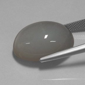 Pietra di luna naturale marrone da 26,78 ct, trasparente, trasparente/traslucido