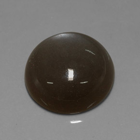 Pietra di luna naturale marrone da 23,55 ct, taglio rotondo, traslucido