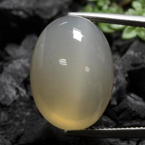 Pietra di luna naturale marrone da 25,19 ct, trasparente, trasparente/traslucido