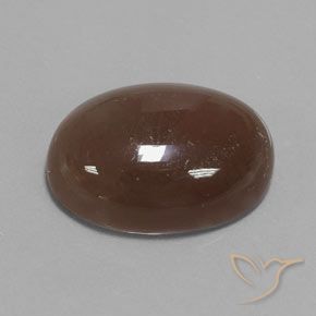 Pietra di luna Marrone medio naturale da 22.96 ct, Ovale, Opaco