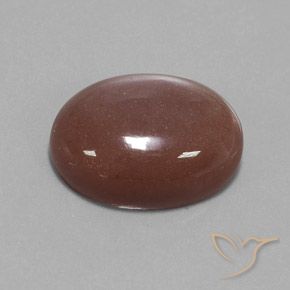 Pietra di luna Cannella Brown naturale da 19.73 ct, Ovale, Opaco