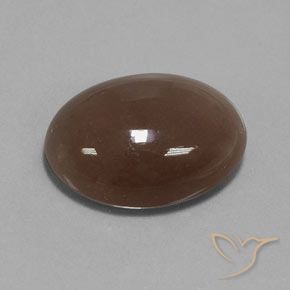 Pietra di luna Marrone medio naturale da 20.61 ct, Ovale, Opaco
