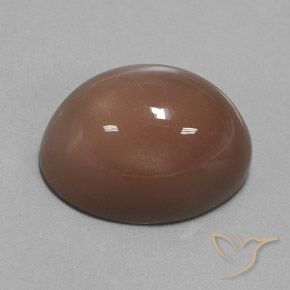 Pietra di luna Marrone caldo naturale da 31.30 ct, Ovale, Opaco