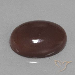 Pietra di luna Marrone medio naturale da 18.53 ct, Ovale, Opaco
