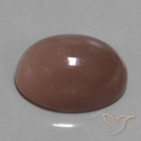 Pietra di luna Cannella Brown naturale da 26.33 ct, Ovale, Opaco