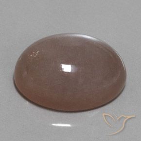 Pietra di luna Marrone chiaro naturale da 25.09 ct, Ovale, Opaco