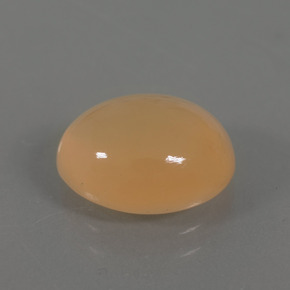 Pietra di luna naturale dorato da 3,70 ct, taglio ovale, trasparente