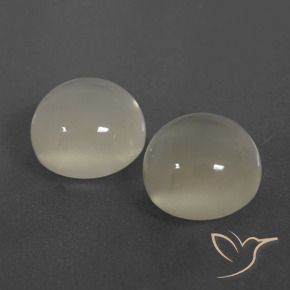 Gemme di Pietra di luna Bianco caldo naturale da 7.01 ct, Rotondo, Traslucido