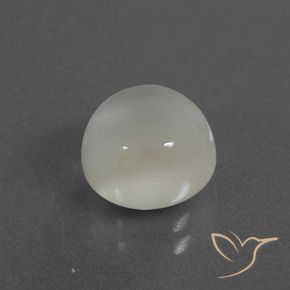 Pietra di luna Bianco caldo naturale da 2.94 ct, Rotondo, Traslucido
