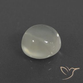 Pietra di luna Bianco caldo naturale da 2.28 ct, Rotondo, Traslucido