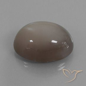 Pietra di luna Marrone medio naturale da 39.74 ct, Ovale, Opaco