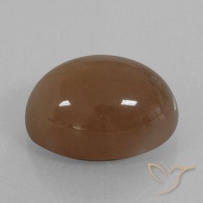 Pietra di luna Marrone caldo naturale da 29.70 ct, Ovale, Opaco