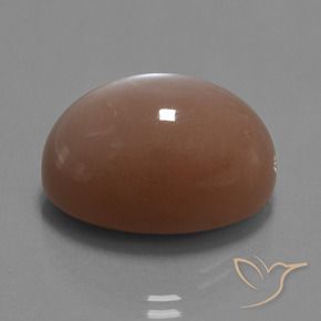 Pietra di luna Marrone medio naturale da 30.59 ct, Ovale, Opaco