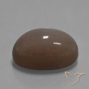 Pietra di luna Marrone medio naturale da 42.26 ct, Ovale, Opaco