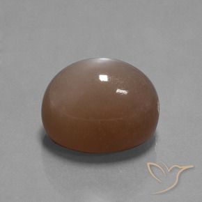 Pietra di luna Marrone medio naturale da 34.59 ct, Ovale, Opaco